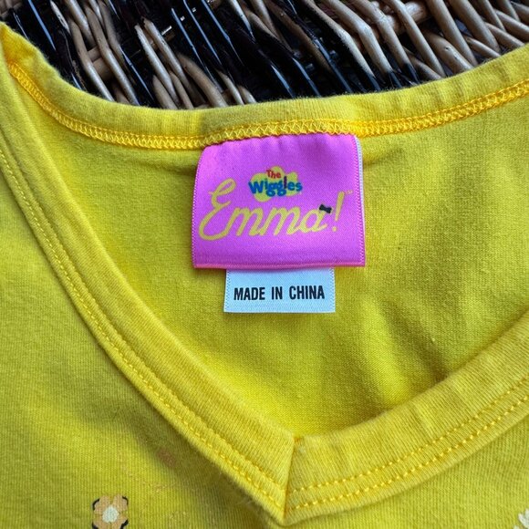 EMMA WIGGLE The Wiggles Girls Dress 4 4T Yellow Wiggle Halloween Costume HTF - Picture 5 of 8
